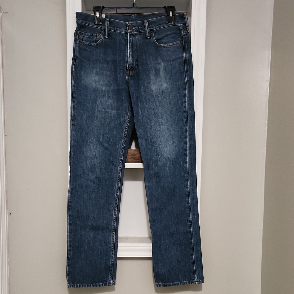 Abercrombie & Fitch Blue Straight Jeans. 30x32